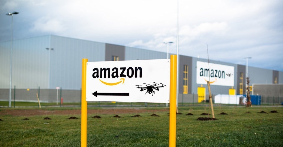 amazon drone technologie centrum usa